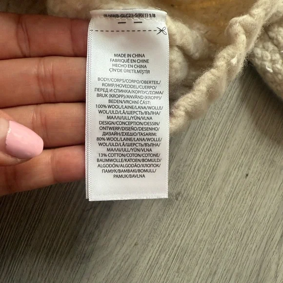 Polo Ralph Lauren Nordic Fair Isle Cream and Brown Knit Sweater - Picture 9 of 10